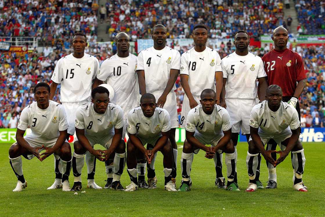 Ghana 2006 World Cup, Sephen Appiah, Michael Essien, Sulley Ali Muntari, Asamoah Gyan, Sammy Kuffour, Richard Kingson, Habib Mohammed, Otto Addo, Haminu Dramani Ghana 2006 World Cup, Sephen Appiah, Michael Essien, Sulley Ali Muntari, Asamoah Gyan, Sammy Kuffour, Richard Kingson, Habib Mohammed, Otto Addo, Haminu Dramani