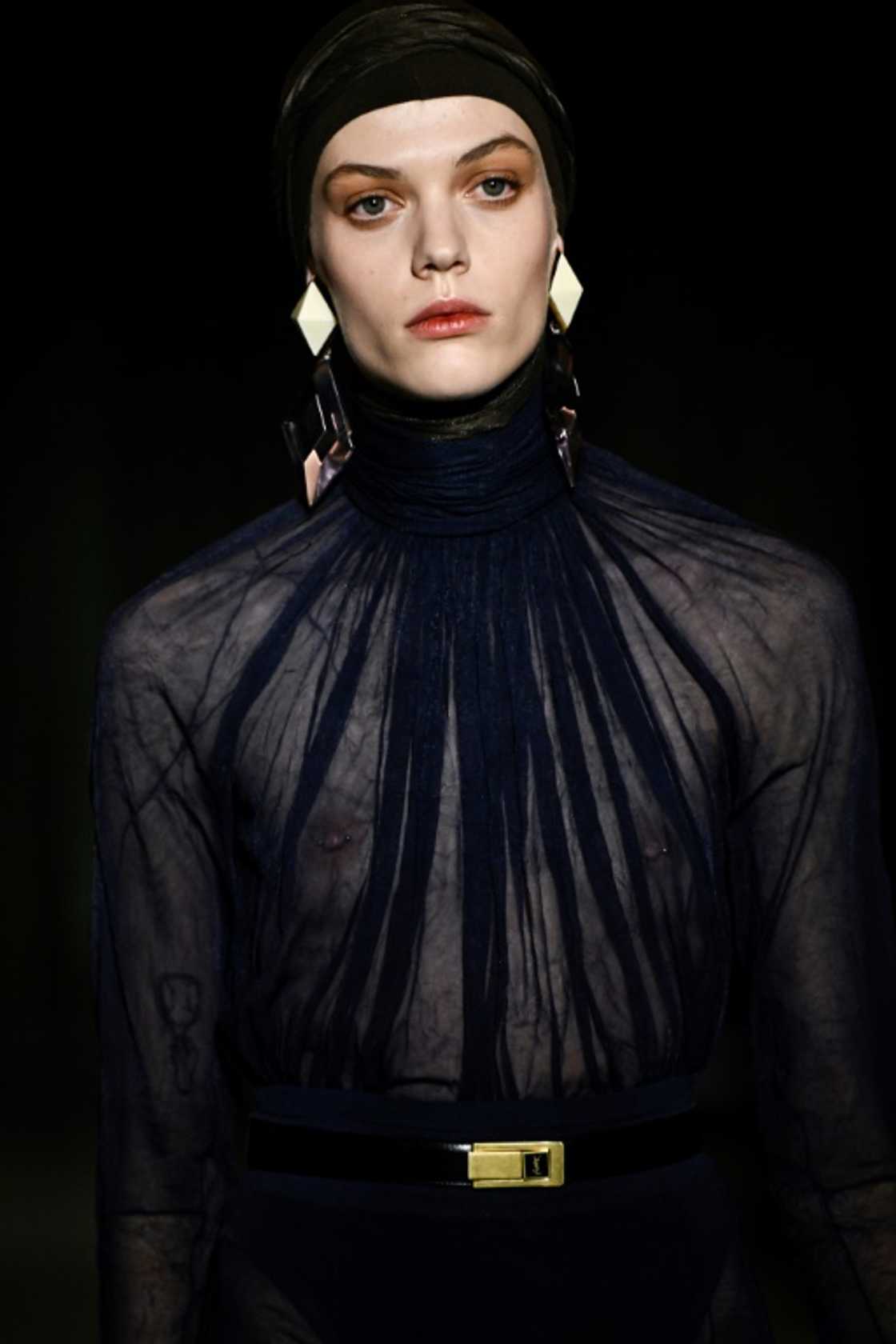 Yves Saint Laurent was obsessed with sheer materials from the 1960s Yves Saint Laurent was obsessed with sheer materials from the 1960s