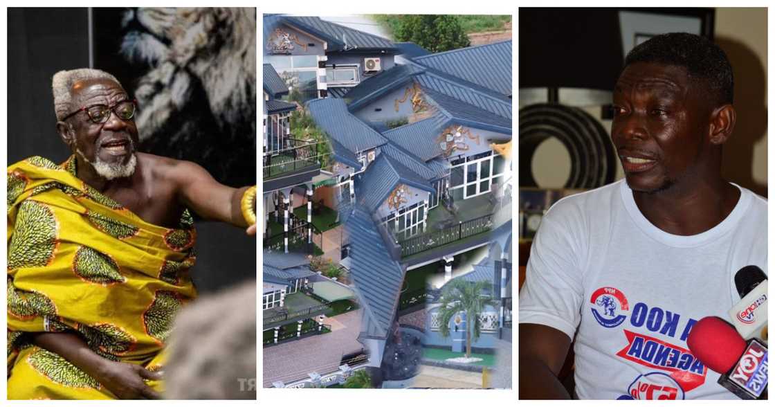 Photos of Oboy Siki and Agya Koo's mansion Photos of Oboy Siki and Agya Koo's mansion