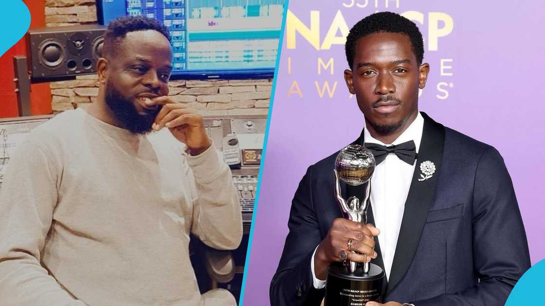 Ofori Amponsah, Damson Idris, Odo Nwom, Snowfall, Damson Idris' movies, Kofi Nti, Ghanaian songs Ofori Amponsah, Damson Idris, Odo Nwom, Snowfall, Damson Idris' movies, Kofi Nti, Ghanaian songs