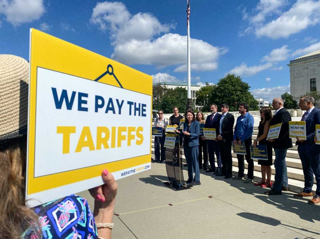 Small business owners gathered in Washington to raise concern over US President Donald Trump's tariffs and their impact on companies Small business owners gathered in Washington to raise concern over US President Donald Trump's tariffs and their impact on companies