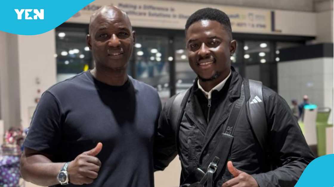 Anthony Baffoe, Shaquille Baffoe, Kalsoume Sinare. Anthony Baffoe, Shaquille Baffoe, Kalsoume Sinare.