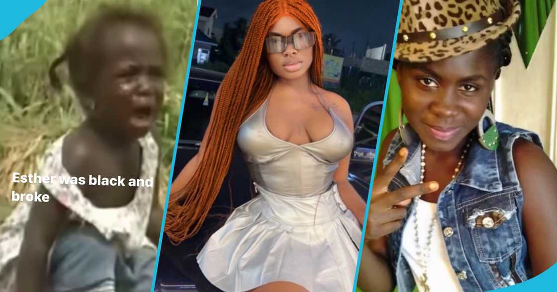Yaa Jackson flaunts transformation in Esther challenge Yaa Jackson flaunts transformation in Esther challenge