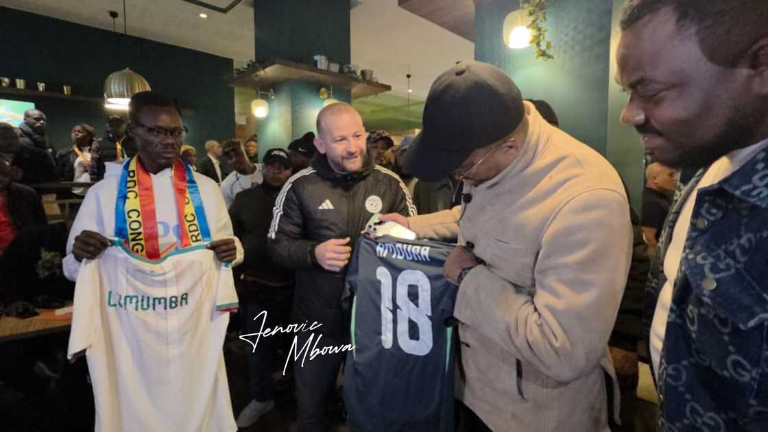 Algeria honours DR Congo superfan, Michel Kaku Mboladinga recognition, AFCON 2025 fan tribute, DR Congo football supporter news, Michel Kaku Omangila AFCON 2025, Patrice Lumumba tribute fan, AFCON 2025 viral fan moments, DR Congo supporter