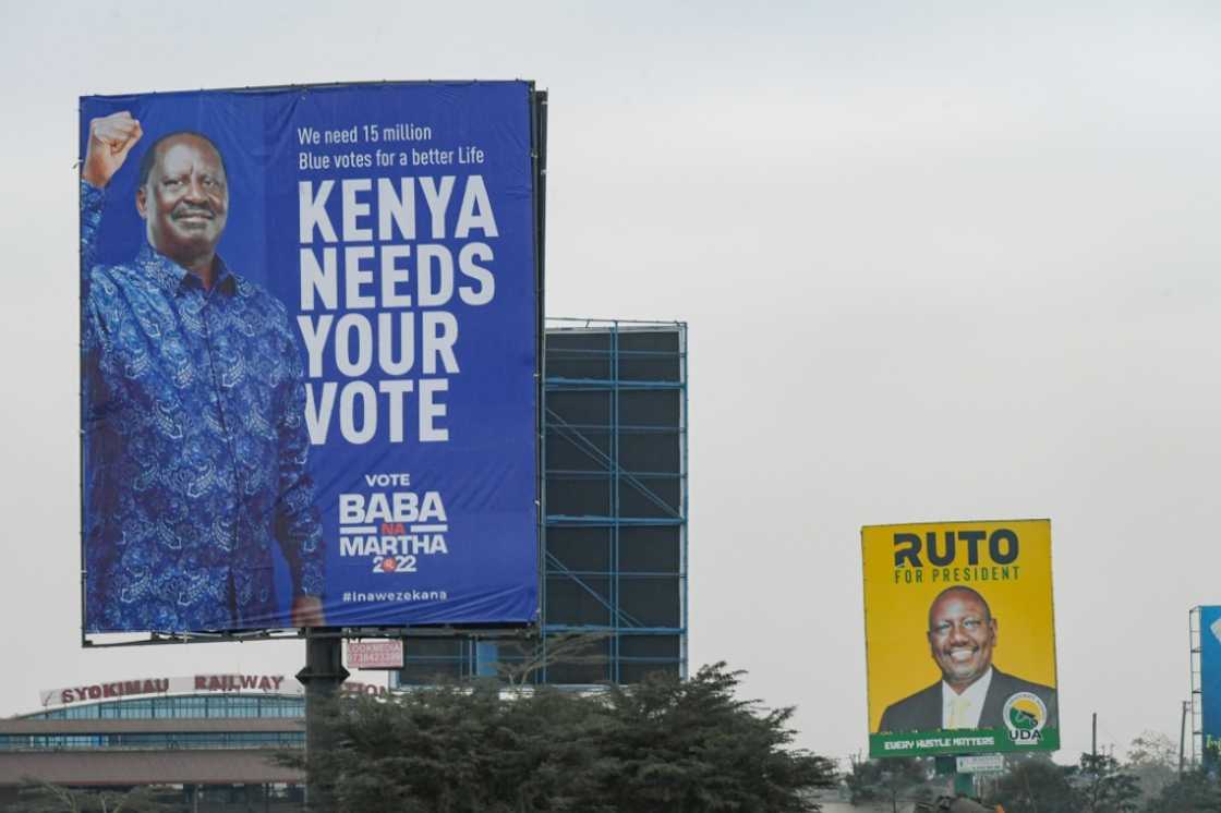 An analyst says campaigners for presidential candidates Raila Odinga (left) and William Ruto are circulating posts claiming their rival is engaged in vote rigging plots