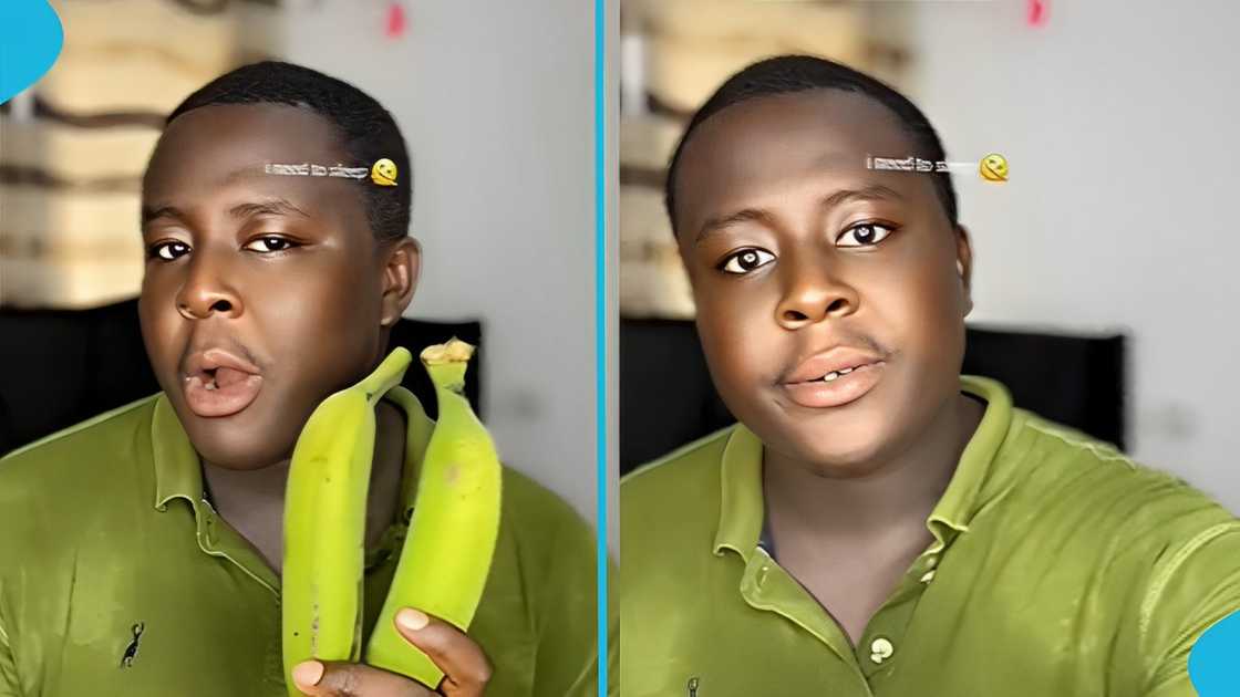 Kumasi-based. TikToker, Oheneba Jude, cost of living, price of plantain Kumasi-based. TikToker, Oheneba Jude, cost of living, price of plantain