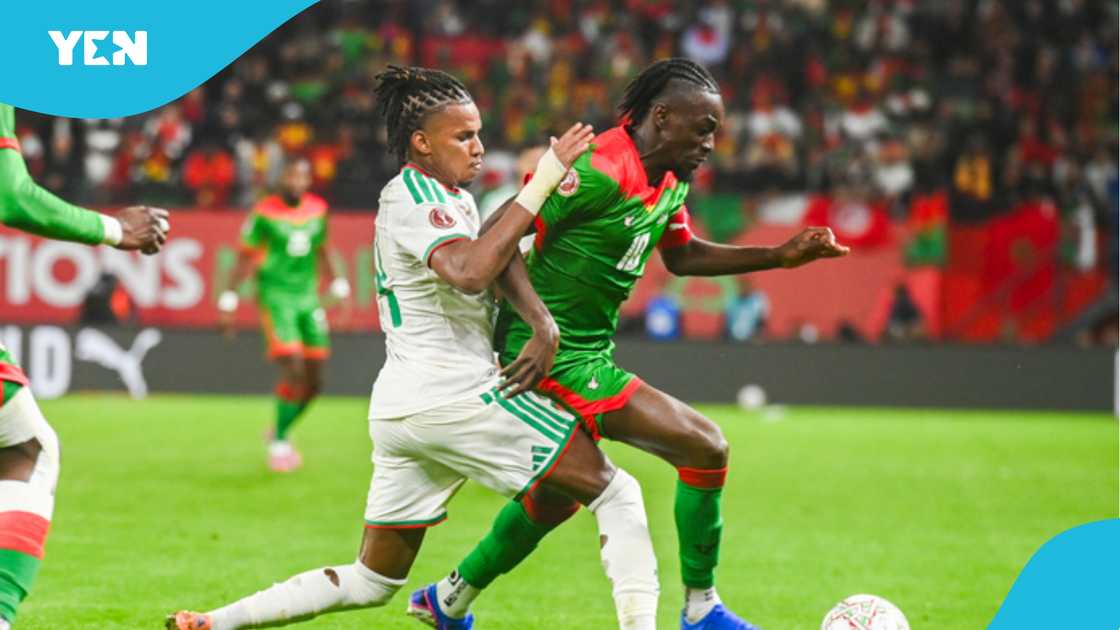 Daniel Laryea, Bertrand Traore, AFCON 2025, Burkina Faso, Algeria, referee controversy, penalty claims, Africa Cup of Nations, Algeria beats Burkina Faso, Riyad Mahrez. Daniel Laryea, Bertrand Traore, AFCON 2025, Burkina Faso, Algeria, referee controversy, penalty claims, Africa Cup of Nations, Algeria beats Burkina Faso, Riyad Mahrez.