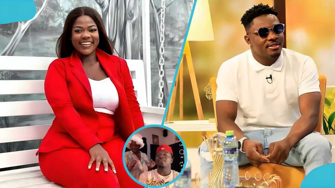 Asantewaa dating rumors, AMG Armani TikTok, Asantewaa and AMG Armani, Ghana celebrity news, viral video Ghana, social media reactions, Kotoka International Airport Asantewaa dating rumors, AMG Armani TikTok, Asantewaa and AMG Armani, Ghana celebrity news, viral video Ghana, social media reactions, Kotoka International Airport