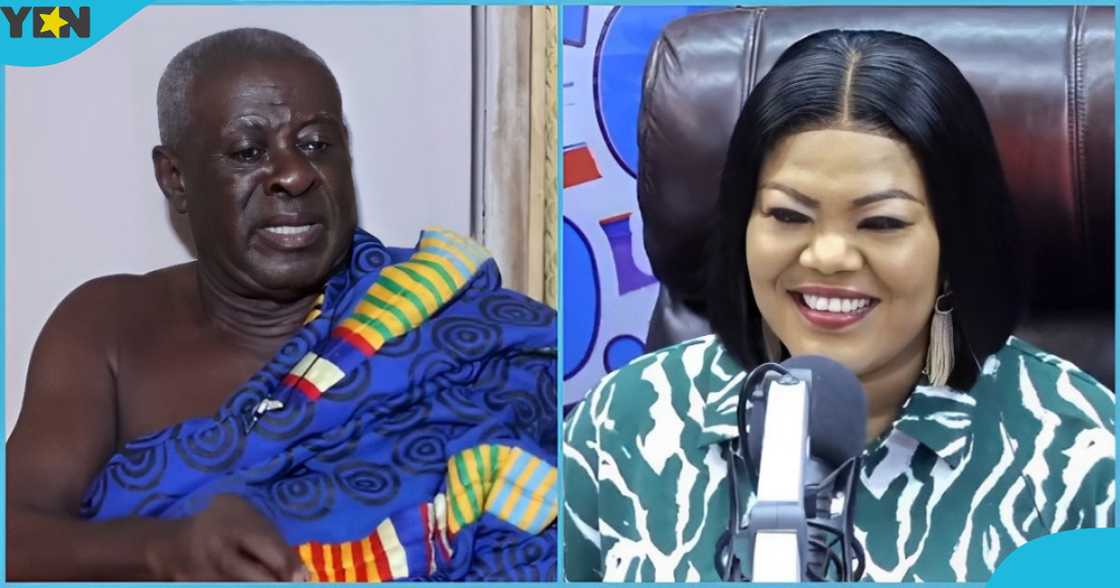 Photo of Otumfuo Chief Priest and Auntie Naa Photo of Otumfuo Chief Priest and Auntie Naa