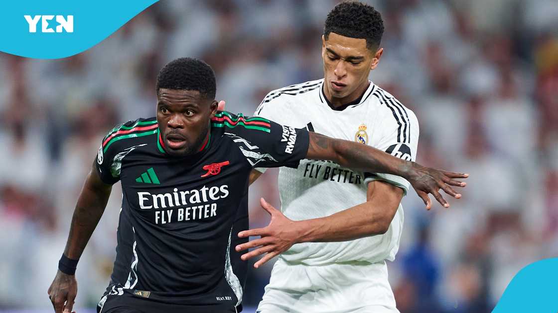 Ghana's Thomas Partey bossed the midfield at the Santiago Bernabéu. Ghana's Thomas Partey bossed the midfield at the Santiago Bernabéu.