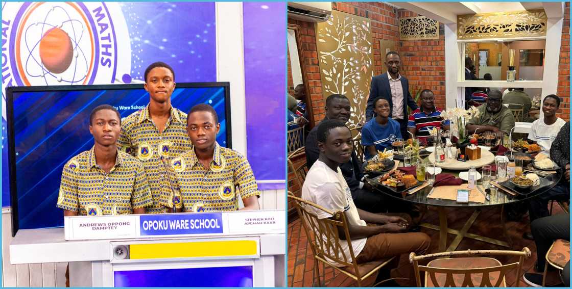 Photo of OWASS NSMQ contestants Photo of OWASS NSMQ contestants