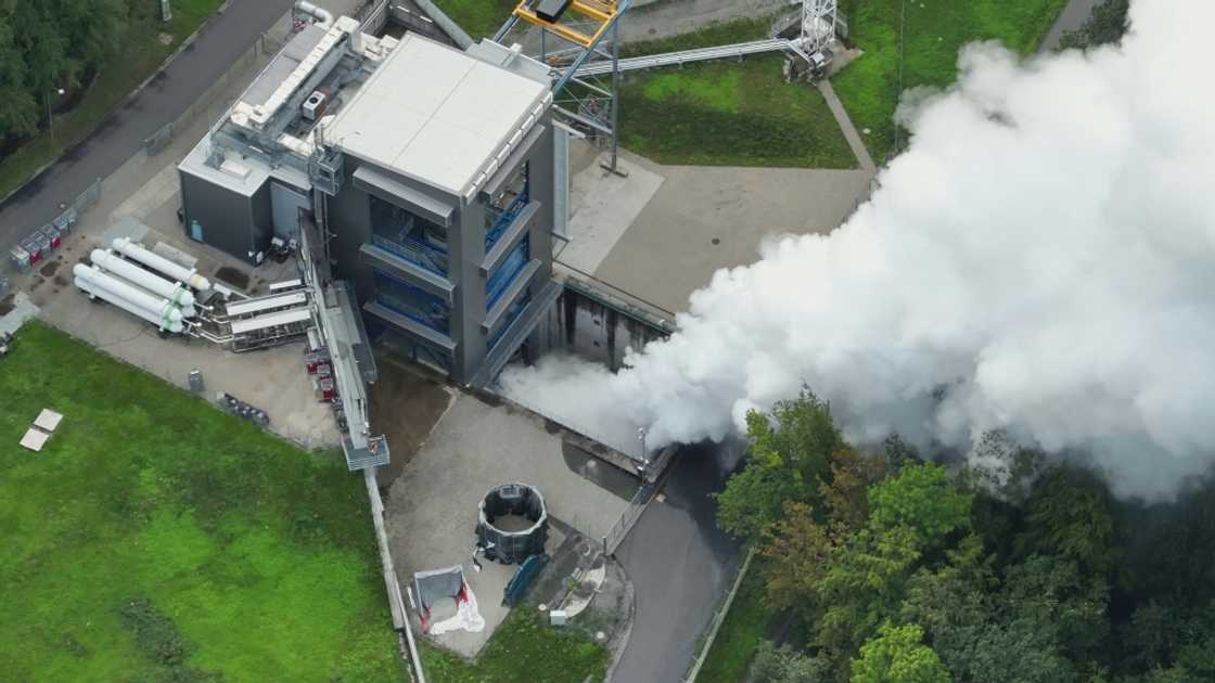 The hot-fire test at Europe's Spaceport in French Guiana 'simulated a complete launch sequence' The hot-fire test at Europe's Spaceport in French Guiana 'simulated a complete launch sequence'