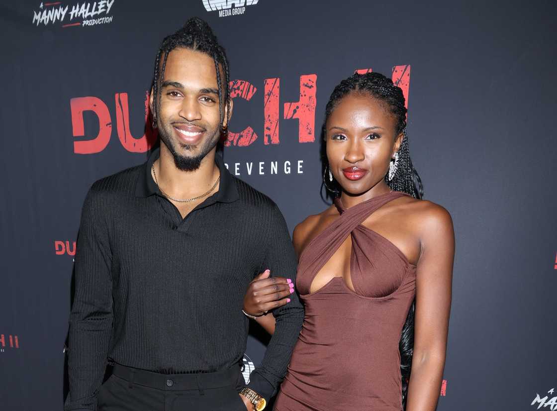 David Lami Fiebe and Nia Renee Warren attend Dutch II Movie Screening.