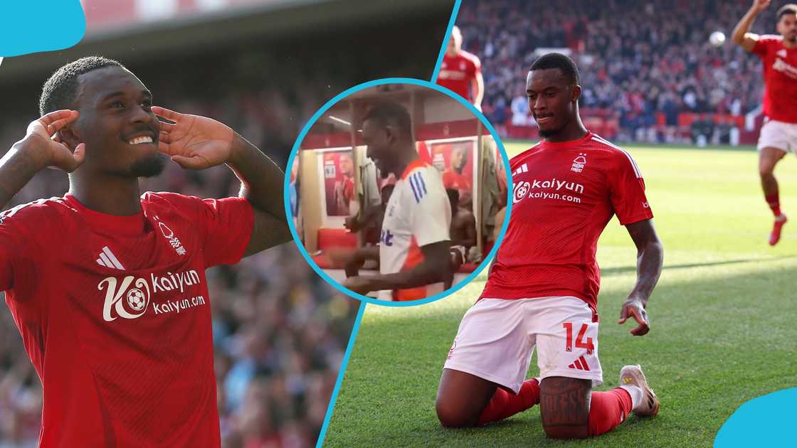 Nottingham star Callum Hudson Odoi displayed his dance moves after his match winner against Manchester City. Nottingham star Callum Hudson Odoi displayed his dance moves after his match winner against Manchester City.