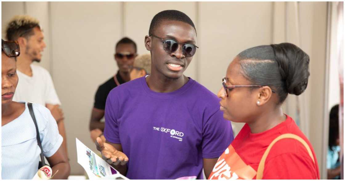 Previous participants at a Meqasa housing fair