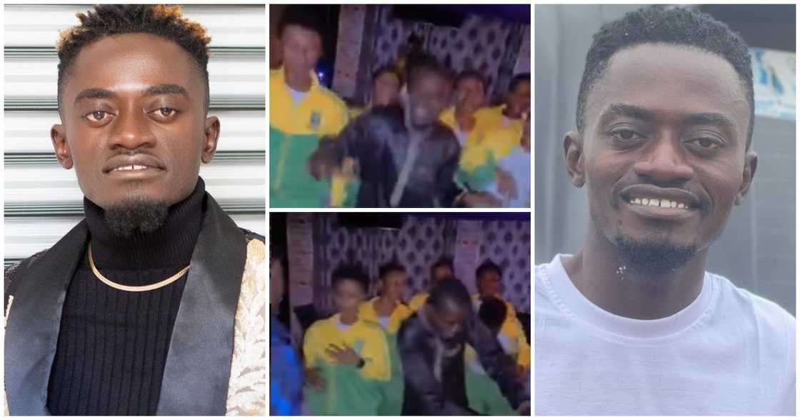 Lil Win Shows Off Dancing Skills with JHS 3 Students at Send-Off Party Lil Win Shows Off Dancing Skills with JHS 3 Students at Send-Off Party