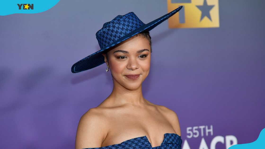 India Amarteifio at the 55th NAACP Image Awards at Shrine Auditorium and Expo Hall. India Amarteifio at the 55th NAACP Image Awards at Shrine Auditorium and Expo Hall.