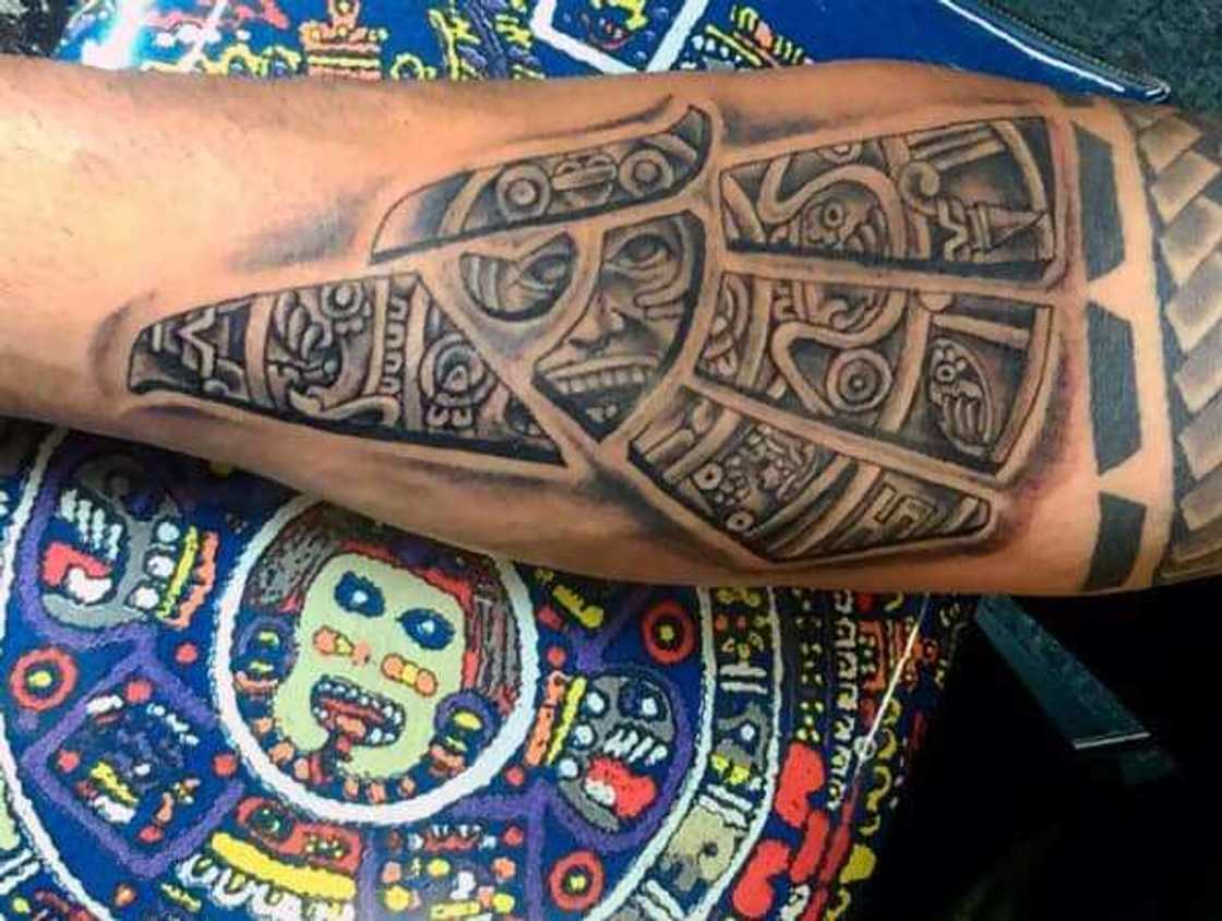 meaningful aztec tattoos meaningful aztec tattoos