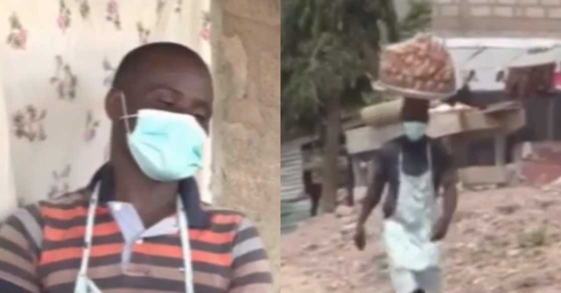 Meet 42-year-old Ghanaian dad of 6 who sells chips to take care of his family Meet 42-year-old Ghanaian dad of 6 who sells chips to take care of his family