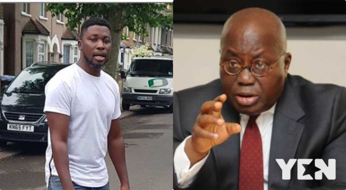 Sɛ wagye wani so; A Plus mocks Akufo-Addo over 'life support' flagship policies