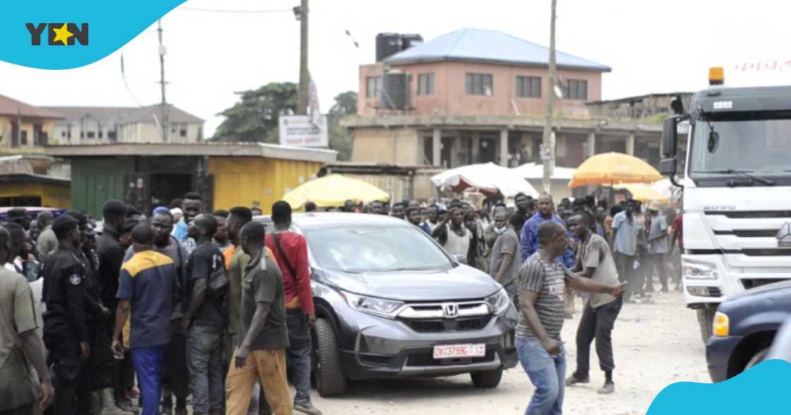 Suame Magazine artisans protest Suame Magazine artisans protest