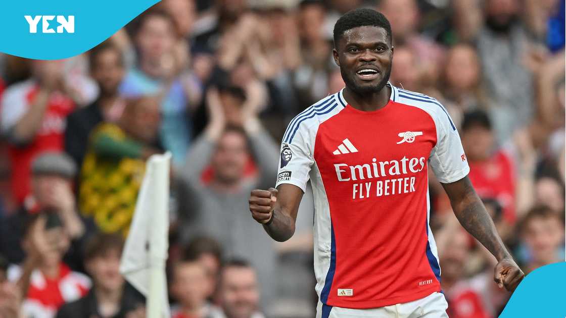 Thomas Partey, Arsenal. Thomas Partey, Arsenal.