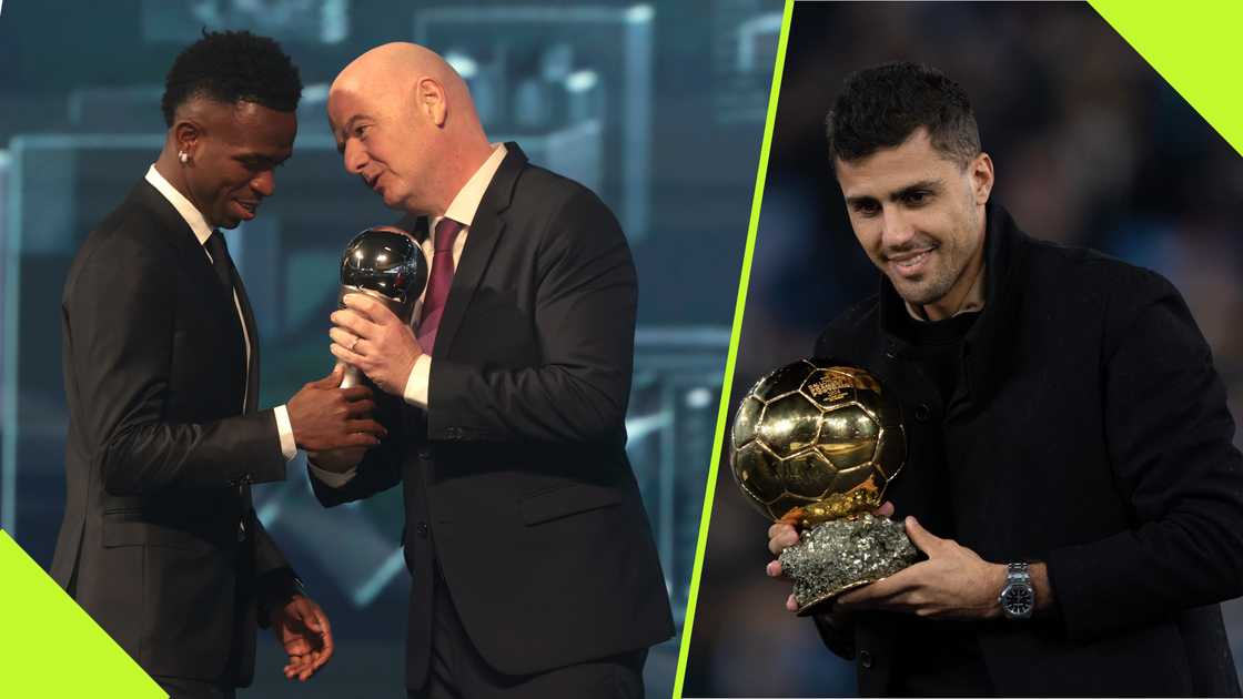 Gianni Infantino believes the FIFA The Best Awards is more 'transparent' than the Ballon d'Or ceremony. Photos by Mohamed Farag - FIFA and Visionhaus.