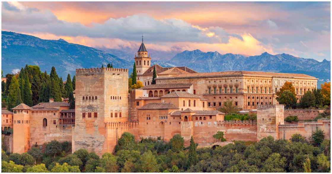 Granada Alhambra in Spain