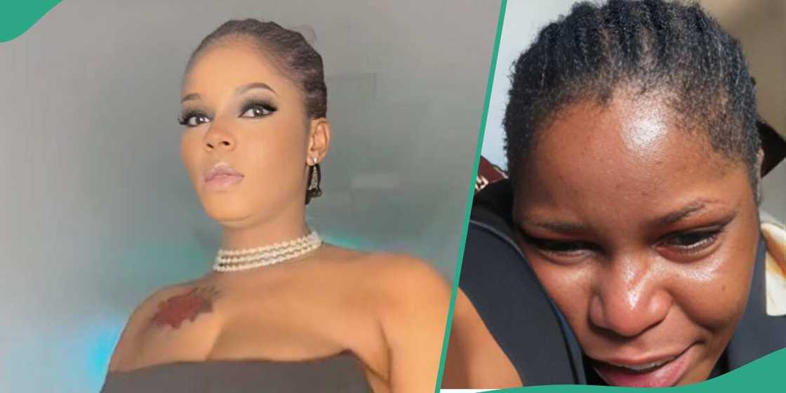 Nigerian lady cries as lover lives faraway Nigerian lady cries as lover lives faraway