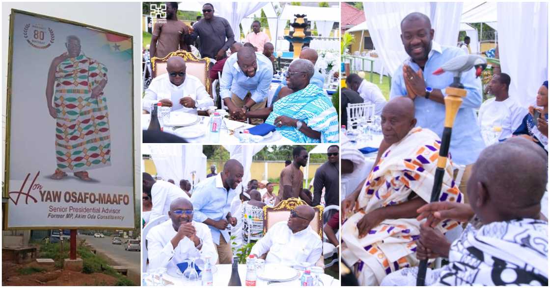 Yaw Osafo-Maafo turns 80 years. Yaw Osafo-Maafo turns 80 years.