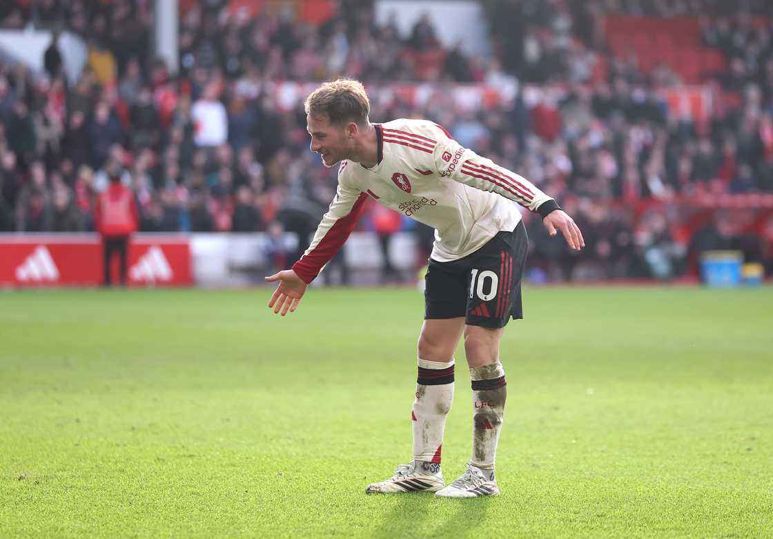 Virgil van Dijk, Liverpool late winner, accidental handball, Premier League VAR, Mac Allister goal disallowed, Mac Allister Sky Sports reaction, football news UK