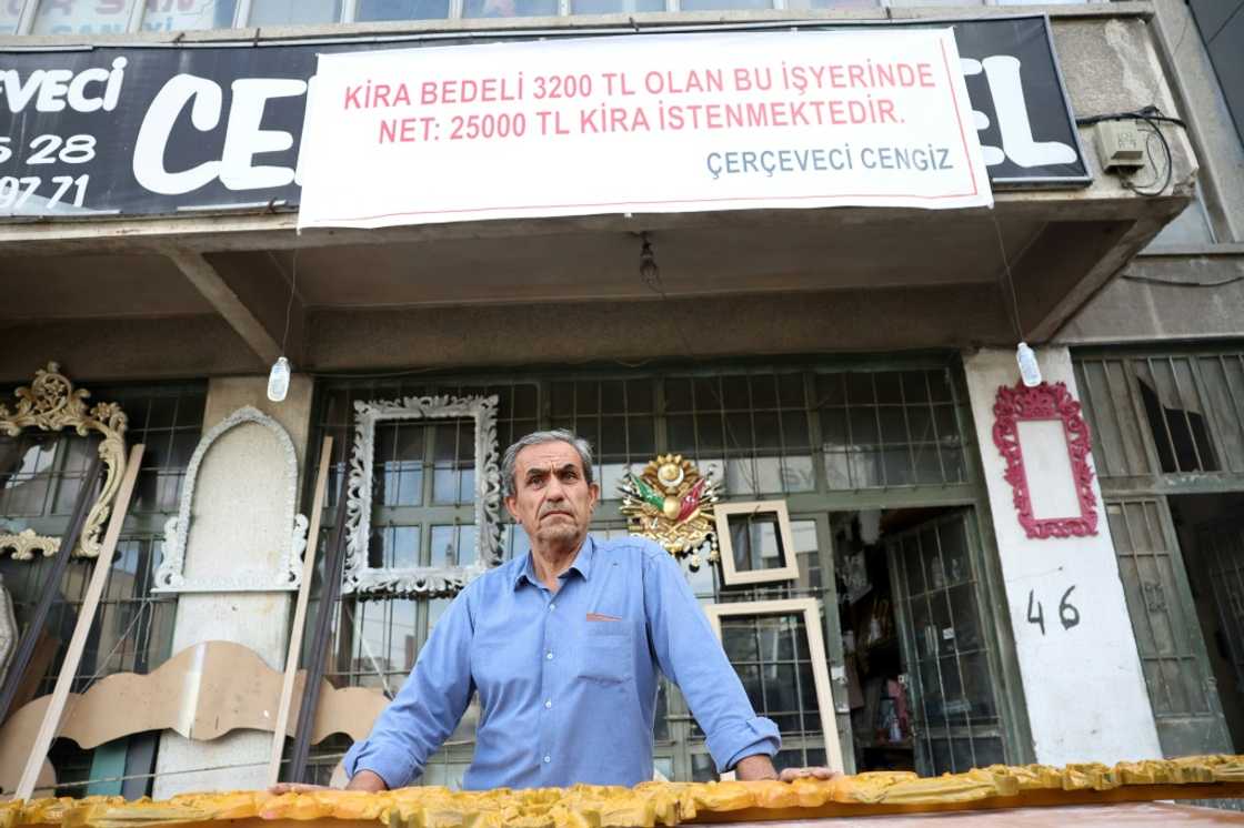 Cengiz Orsel, who says he has paid his rent without fail for 20 years, fears he will have to close up shop over rent increases Cengiz Orsel, who says he has paid his rent without fail for 20 years, fears he will have to close up shop over rent increases