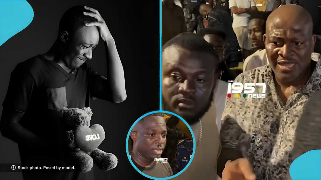 Accra Newtown building collapse, building safety concerns in Accra, four-storey structure collapse, emergency rescue operations Accra, father losses child, Ghana, rainstorm