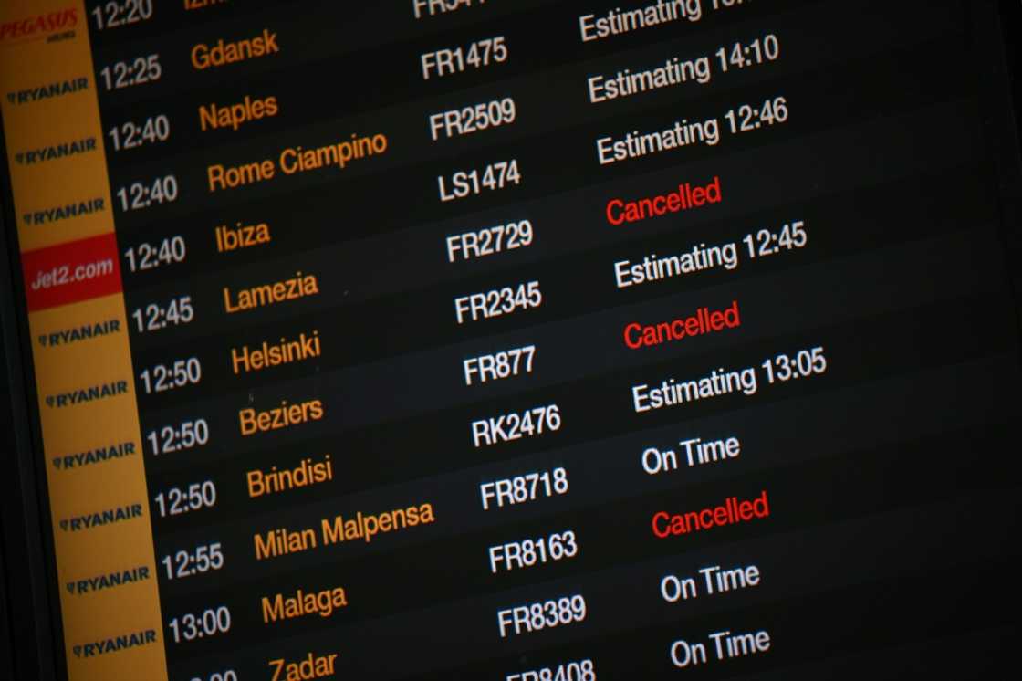 Hundreds of flights to and from UK airports were cancelled after a technical fault to the country's air traffic control system Hundreds of flights to and from UK airports were cancelled after a technical fault to the country's air traffic control system