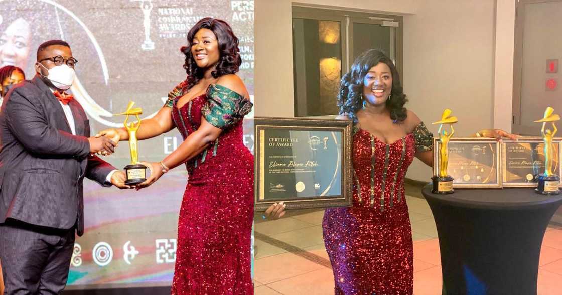 Lucky TV’s Journalist Elaine Attoh wins 3 big Awards at National Communications Awards Lucky TV’s Journalist Elaine Attoh wins 3 big Awards at National Communications Awards