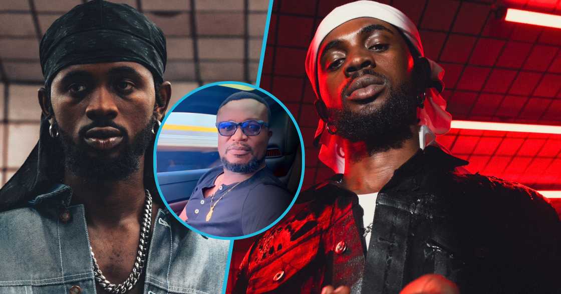 Black Sherif performing in Accra Black Sherif performing in Accra