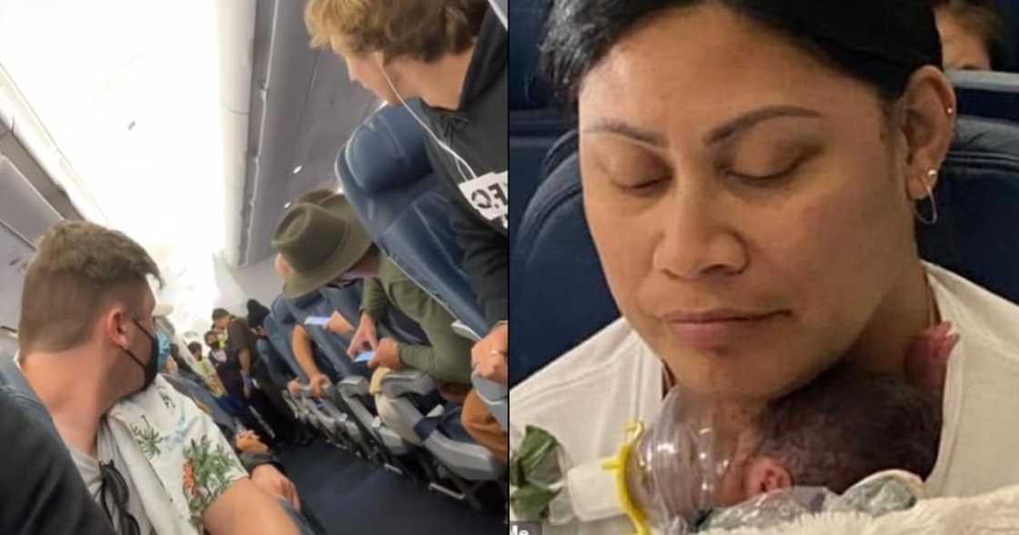 Surprise of a lifetime: Woman who didn't know she was pregnant gives birth on a flight Surprise of a lifetime: Woman who didn't know she was pregnant gives birth on a flight