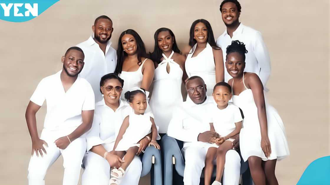 Ernest Ofori Sarpong, Cindy Ofori Sarpong, Mandy Ofori Sarpong, Wendy Ofori Sarpong, Ofori Sarpong's Daughters, Ofori Sarpong Family Ernest Ofori Sarpong, Cindy Ofori Sarpong, Mandy Ofori Sarpong, Wendy Ofori Sarpong, Ofori Sarpong's Daughters, Ofori Sarpong Family