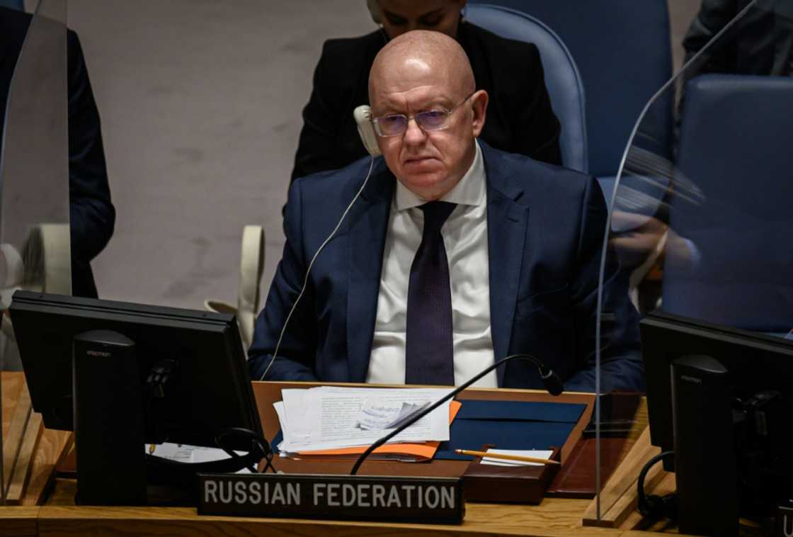Russian Ambassador to the UN Vasily Nebenzya blames Ukarine for the shelling around the Zaporizhzhia nuclear plant Russian Ambassador to the UN Vasily Nebenzya blames Ukarine for the shelling around the Zaporizhzhia nuclear plant