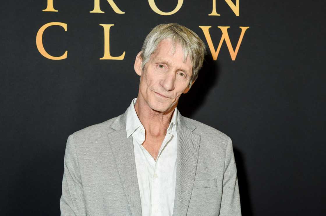 Kevin Von Erich in a grey coat Kevin Von Erich in a grey coat