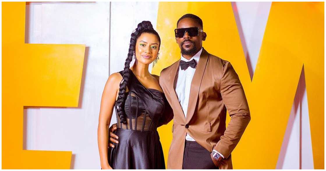 Emy Africa Awards 2022: Mawuli Gavor's Beautiful Indian-Austrian Fiancée Is The Best-Dressed Female On The Red Carpet Emy Africa Awards 2022: Mawuli Gavor's Beautiful Indian-Austrian Fiancée Is The Best-Dressed Female On The Red Carpet