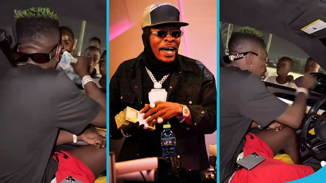 Shatta Wale, Street kids, Shatta Wale's net worth, Shatta Wale dashes money, Ghanaian musician, Shatta Wale and street kids