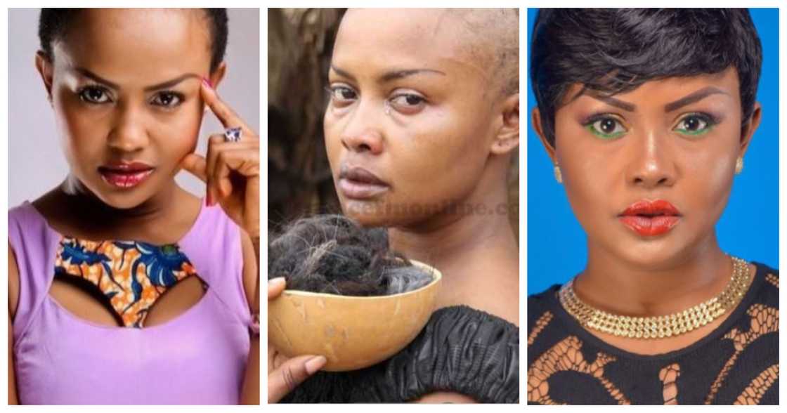 Nana Ama McBrown shares old photos from her early acting days Nana Ama McBrown shares old photos from her early acting days