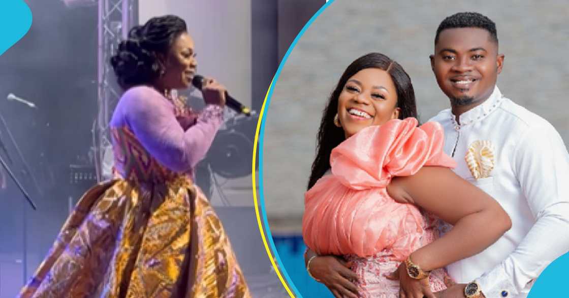 Piesie Esther and her husband Piesie Esther and her husband