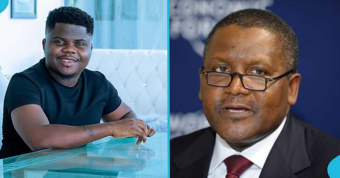 Wode Maya, Aliko Dangote, Ghanaian YouTuber, Africa's richest man, Grenada, Caribbean.