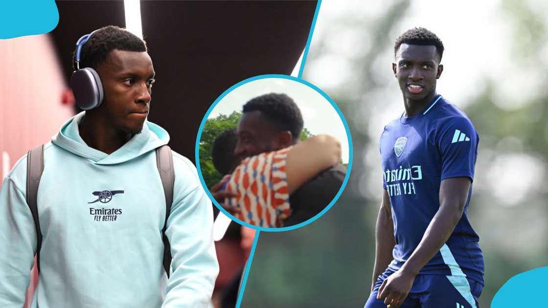 Eddie Nketiah, English, player, Ghanaian, descent, nursery, teacher, nappies Eddie Nketiah, English, player, Ghanaian, descent, nursery, teacher, nappies