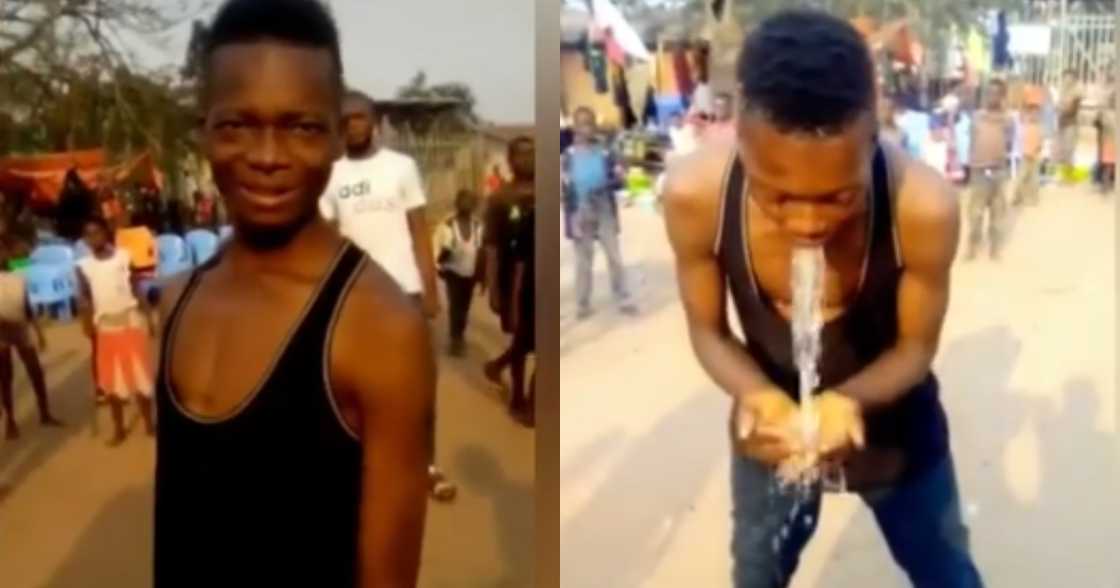Video of Young boy Pumping Water from his body Causes Massive Stir Online Video of Young boy Pumping Water from his body Causes Massive Stir Online