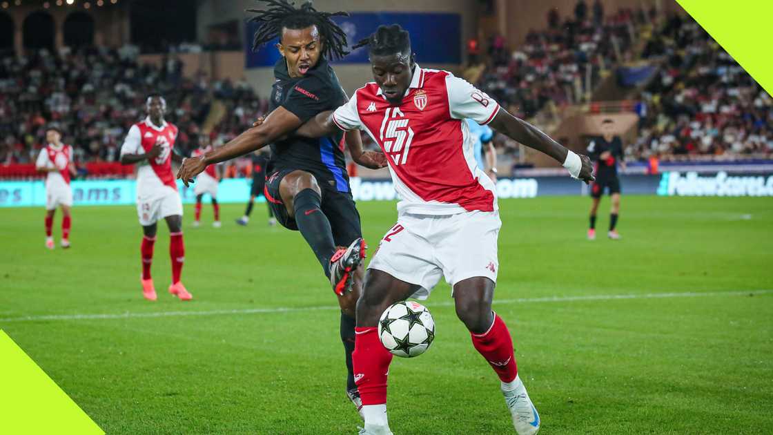 Mohammed Salisu made his Champions League debut against FC Barcelona. Mohammed Salisu made his Champions League debut against FC Barcelona.