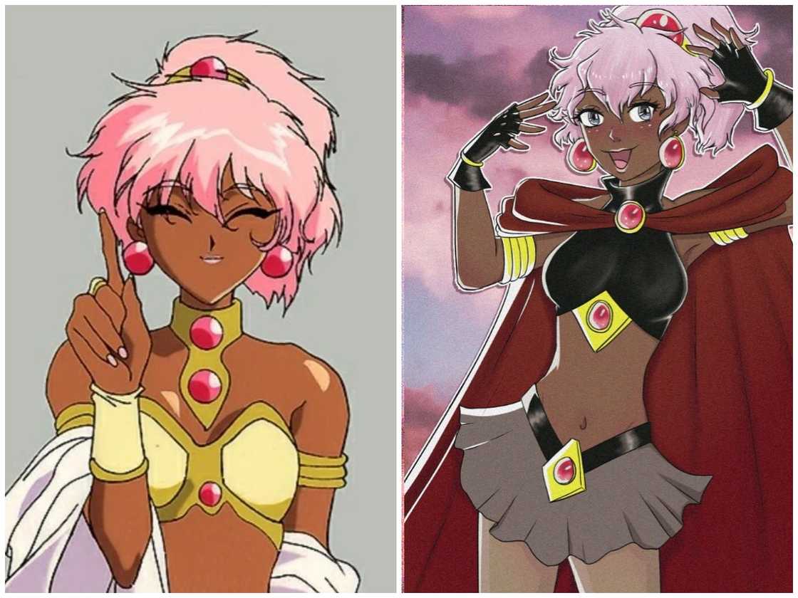 black female anime characters