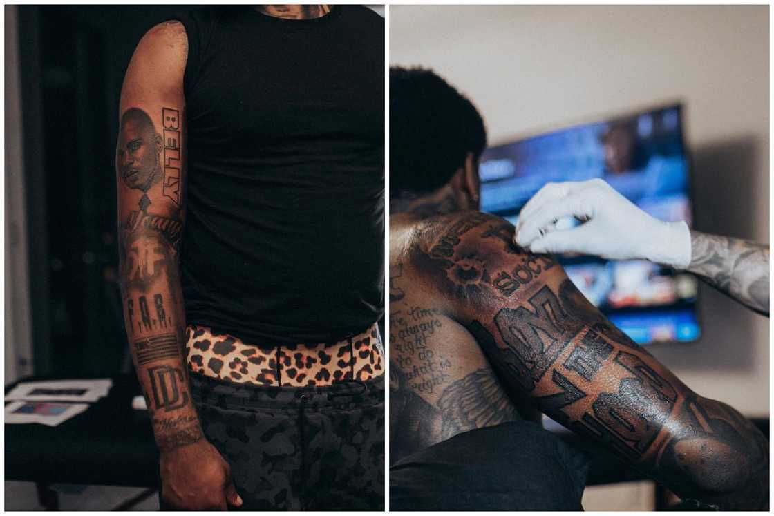 John Wall tattoos